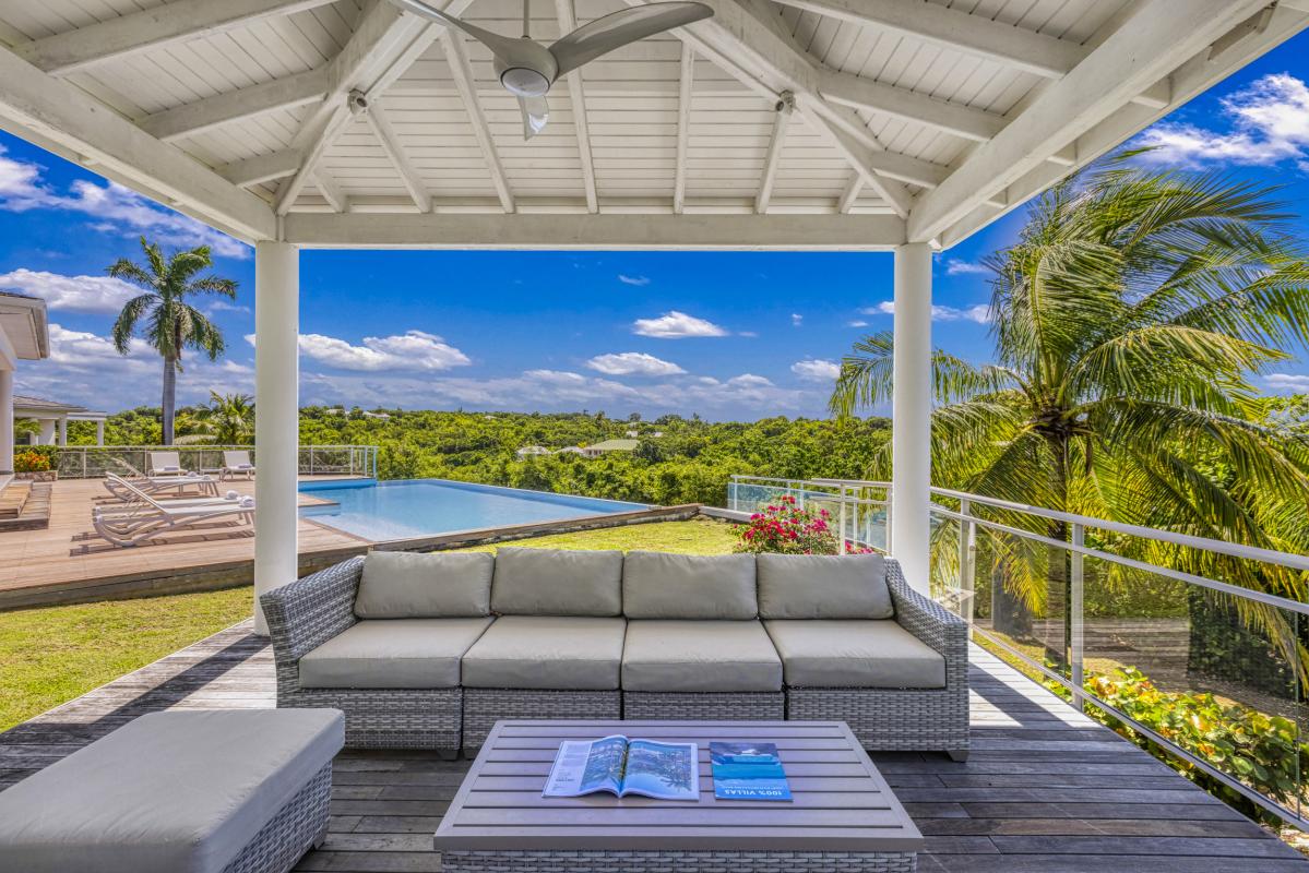 34.Location villa No Limit vue mer Saint Martin les Terres Basses - carbet